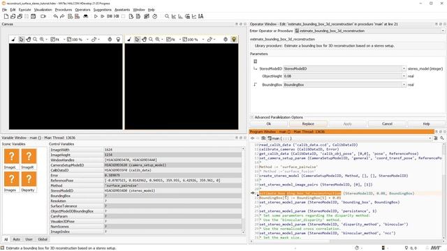 3D stereo surface reconstruction with MVTec HALCON смотреть онлайн