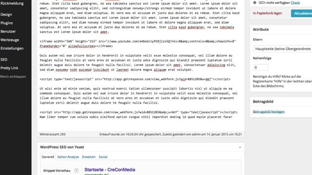 Wp Minis #2 - HTML Code in Wordpress einfügen смотреть онлайн