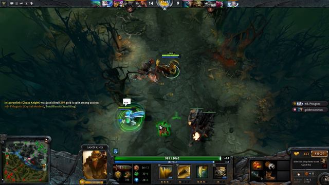 DotA 2 - Hyper-incompetent Single Draft Disaster - Sand King смотреть онлайн