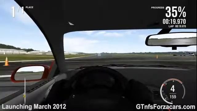 Forza 4 - 1 Mile Drag - 1995 Mitsubishi Eclipse GSX смотреть онлайн
