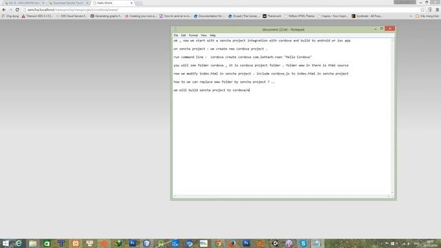 Start a sencha project and build it to a cordova project for android app or ios app (Part 2) смотреть онлайн