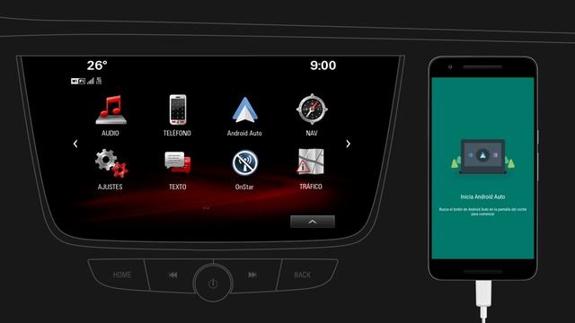 Navi 900 IntelliLink | Android Auto смотреть онлайн