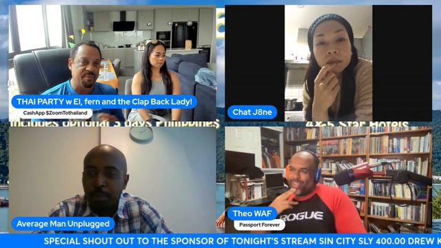 THAI PARTY w, El, Fern and the Clap Back Lady! смотреть онлайн