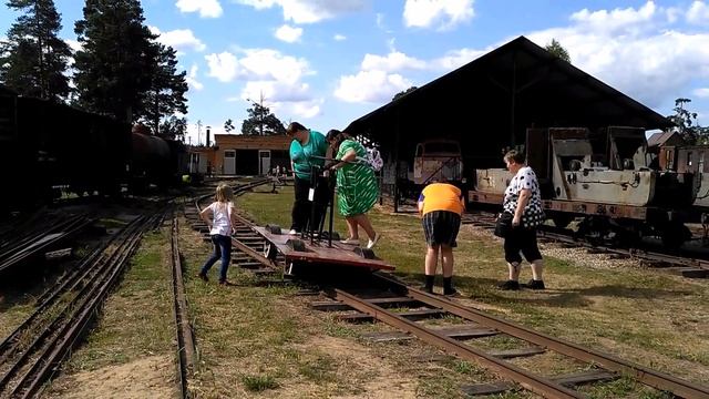 Автоклуб "Магистраль". Катание на дрезине смотреть онлайн