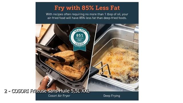 TOP 3 : Meilleure Friteuse Sans Huile de 2022 смотреть онлайн