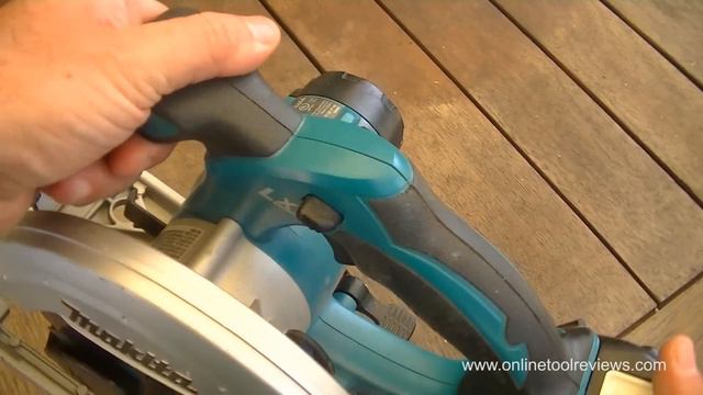 Makita BSS611Z Cordless 6 1/2 Inch Circular Saw Review - Full HD - OnlineToolReviews смотреть онлайн