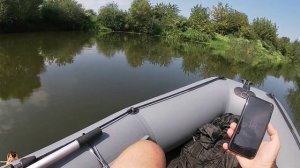 Тест скорости! Мой комплект  310 лодка пвх, 5 л.с. 4-тактный Хайди мотор + слань книга