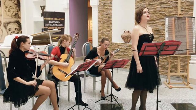Francisco Tárrega - Recuerdos de la Alhambra (performance of Bon Voyage music project) смотреть онлайн