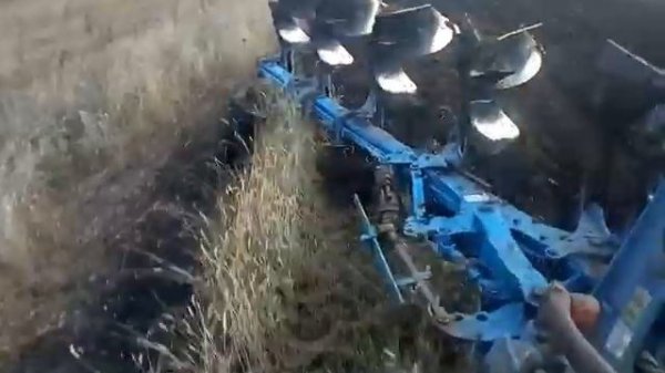 Т-150+Оборотный плуг Lemken VariOpal 5/55