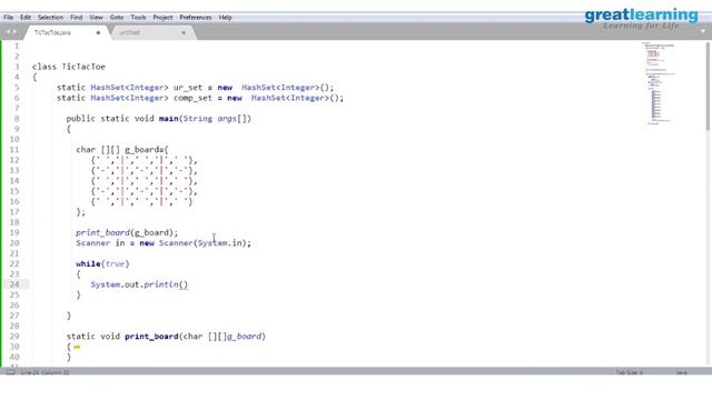 Build A Tic Tac Toe Java Game In 45 Minutes | Java Game Development | Great Learning смотреть онлайн