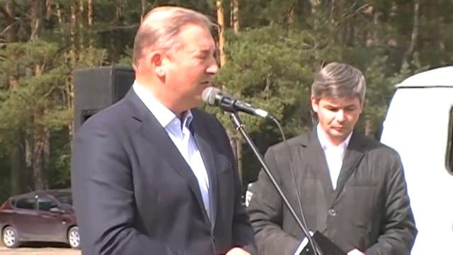 Инза. 10 сентября. Открытие памятника погибшим в ВОВ. РВИО. смотреть онлайн
