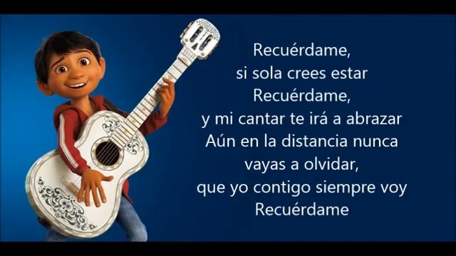 Remember Me OST COCO (With Lyrics) смотреть онлайн