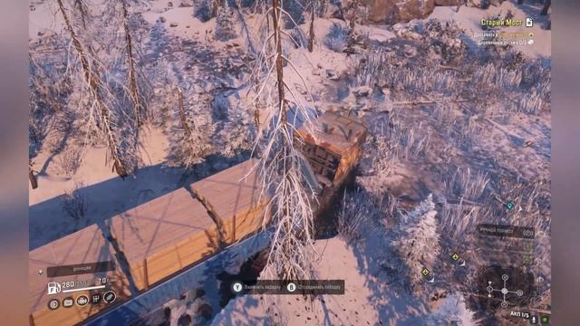 SnowRunner. Амур. Космодром. Старый мост смотреть онлайн