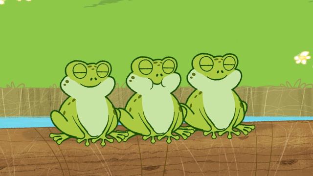 Daisy & Ollie - Five Little Speckled Frogs