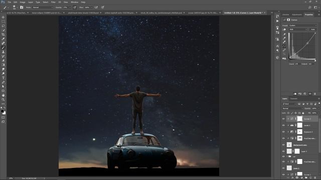Moon Magic Surreal Photoshop Manipulation Tutorial [Dream Effect] смотреть онлайн