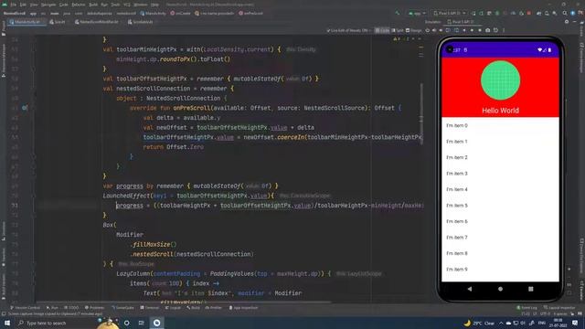 Nested Scroll in Jetpack Compose Jetpack Compose Motion Layout without it смотреть онлайн