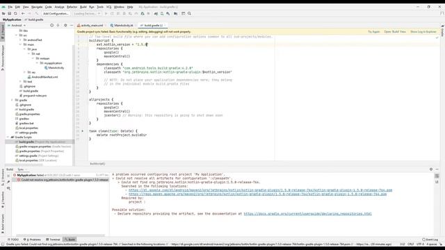 Android Studio 4.2 Kotlin plugin problem çözümü смотреть онлайн