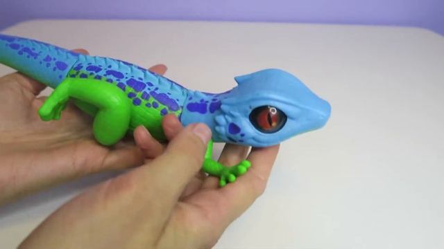 Робо-ящерица Zuru RoboAlive 1TOY интерактивная игрушка реалистичная ящерица смотреть онлайн