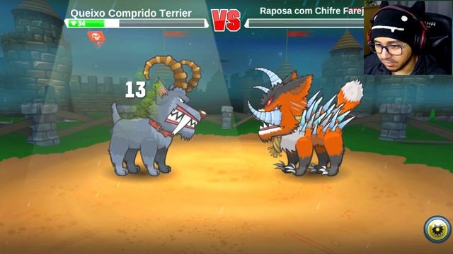 CRIEI UM NOVO CÃO MUTANTE PARA BATALHAS → Mutant Fighting Cup 2 [ jogo de celular ] ?? смотреть онлайн