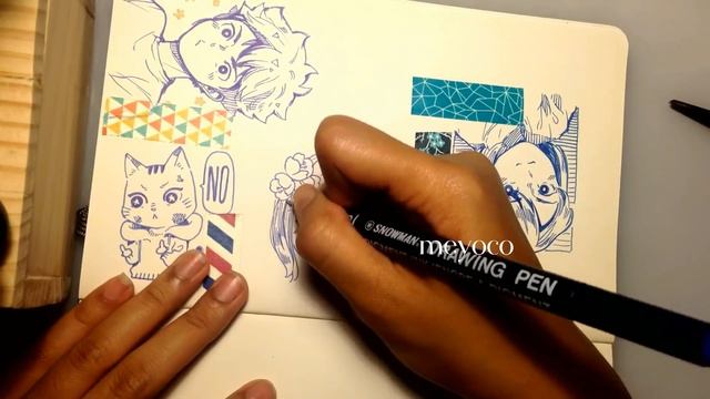 [Speed Drawing] Full Page Doodle! смотреть онлайн