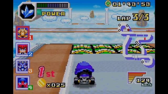 Konami Krazy Racers Playthrough #1: Krazy Cup смотреть онлайн