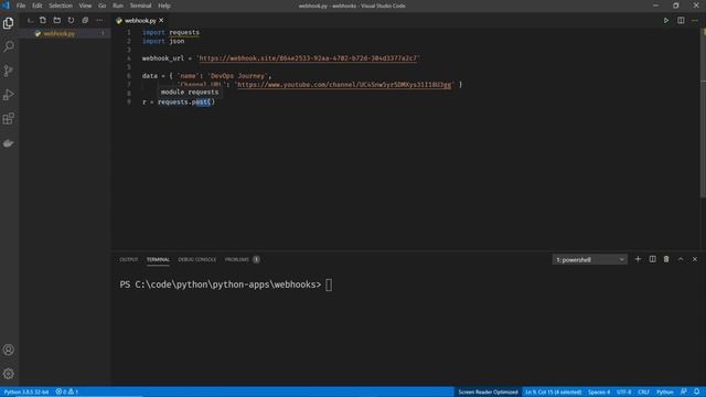 How to Send Webhooks with Python. смотреть онлайн
