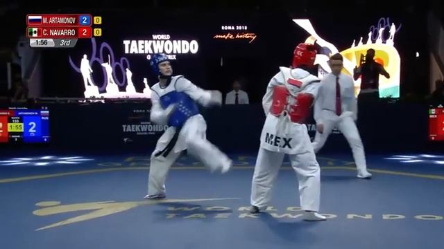 Final Campeonato Mundial de Taekwondo Roma 2018 - México vs. Rusia смотреть онлайн
