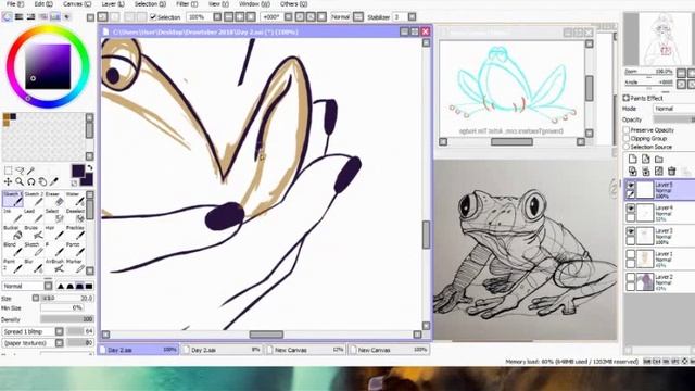 Drawtober 2018 // Day 2: Frog Witch! смотреть онлайн