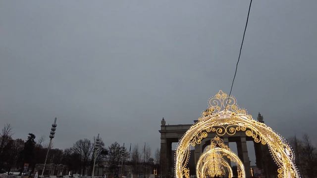 Новогодний ВДНХ. Москва \ New Year. VDNH. Moscow смотреть онлайн