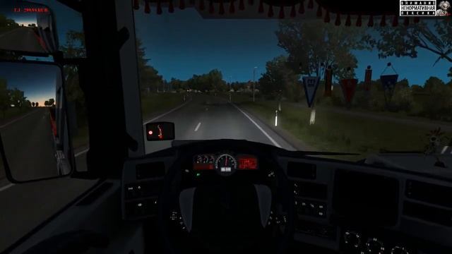 Euro Truck Simulator 2 (Заказы по Балтике ч.2) смотреть онлайн