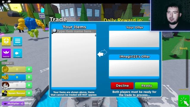 Roblox | ПОЛУЧИЛ ХАЛЯВНЫЙ СКИН И ПИТОМЦЕВ в Mega Noob Simulator ROBLOX смотреть онлайн