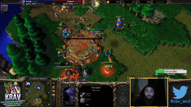 KraV (UD) Vs Grubby (Orc) - Is It Legal ? - Warcraft 3 - WC3