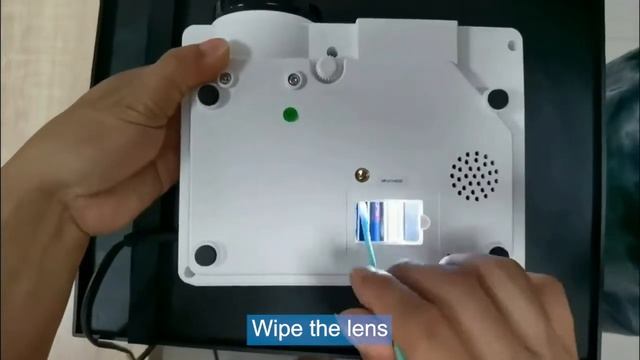 How to clean dustblack spot for your AuKing projector смотреть онлайн