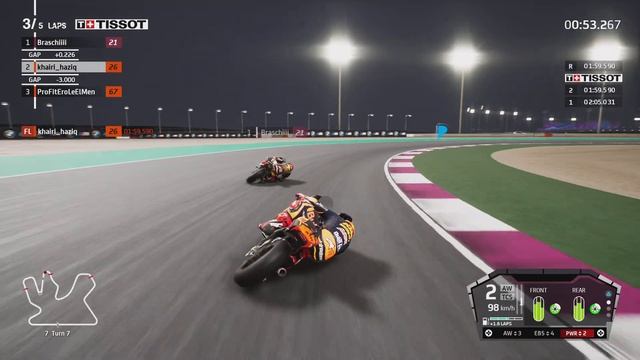 MotoGP 21 Online Battle Moto2 PS4 смотреть онлайн