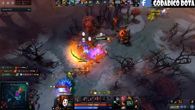1 vs 5 CHAOS KNIGHT SUPER PRO GAMEPLAY FULL ITEMS - GODADICO DOTA смотреть онлайн