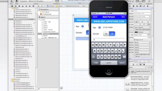 Creating a Simple iPhone App using SQLITE DB (Part 7) смотреть онлайн