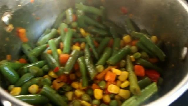 Рис с овощами и рыбой смотреть онлайн