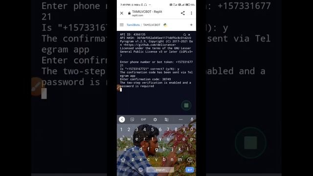 HOW TO CREATE VOICE CHAT USERBOT IN 5 MINUTES || TAMIL VC BOT || Telegram VoiceChat Bot. #TamilBots смотреть онлайн