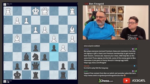 GM Ben Finegold HATES this viewer submitted game смотреть онлайн