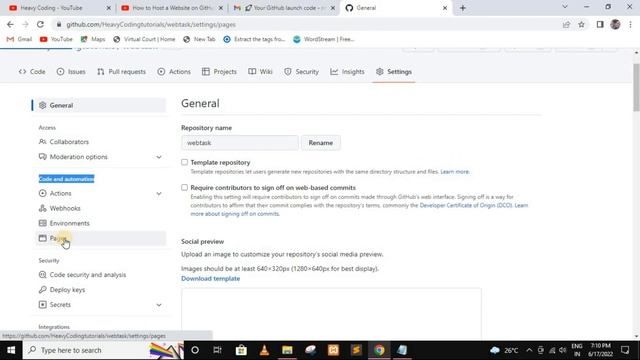 How to host website for free | host website on Github | GitHub pages not showing | github tutorial смотреть онлайн