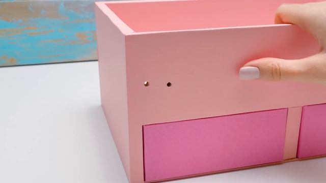 Как сделать потрясающий органайзер для косметики в домашних условиях смотреть онлайн