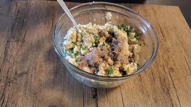 Котлеты из нута и цветной капусты в духовке