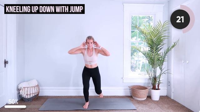 22 MINUTE LOWER BODY NO WEIGHT-Bodyweight, No equipment, Leg burner смотреть онлайн