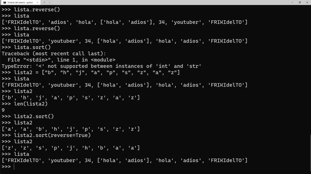 003 Estructuras de datos: Listas, Tuplas, Conjuntos y Diccionarios [curso Python] смотреть онлайн