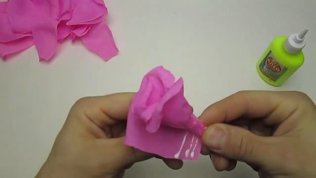 Розы из гофрированной бумаги смотреть онлайн