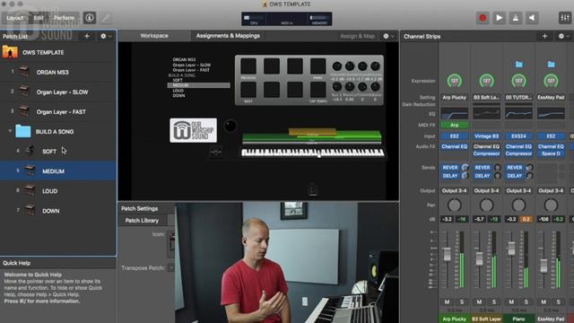 Layering B3 organ parts [Mainstage] смотреть онлайн