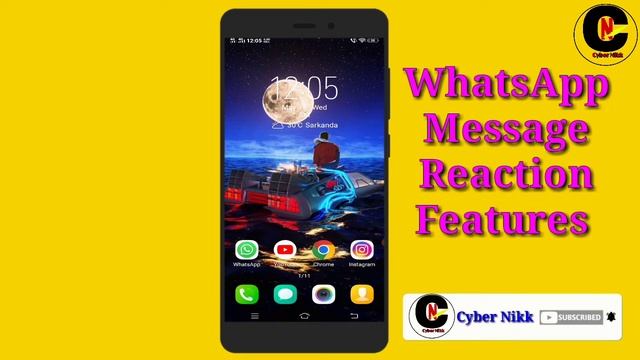 WhatsApp Reaction Update | How to React on WhatsApp Message | How to Enable WhatsApp Reaction 2022 смотреть онлайн