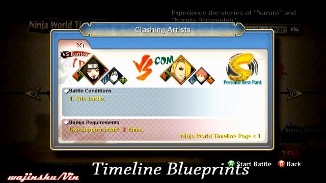 Naruto Ultimate Ninja Storm 3 Full Burst Complete Blueprint Locations смотреть онлайн