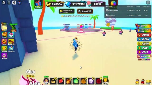 ?? EVENTO de VERANO primera parte - Strong muscle simulator 2 #roblox ?? смотреть онлайн