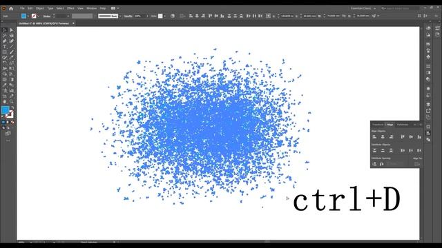 How to draw Splash ink in Adobe Illustrator. смотреть онлайн